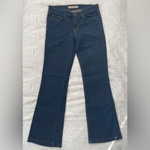 J Brand Dark Blue Flare Jeans Sz 28